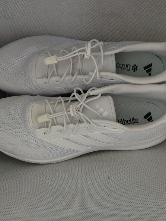 Adidas Runfalcon 5 — Men’s Size 13 — Triple White Everyday Runners